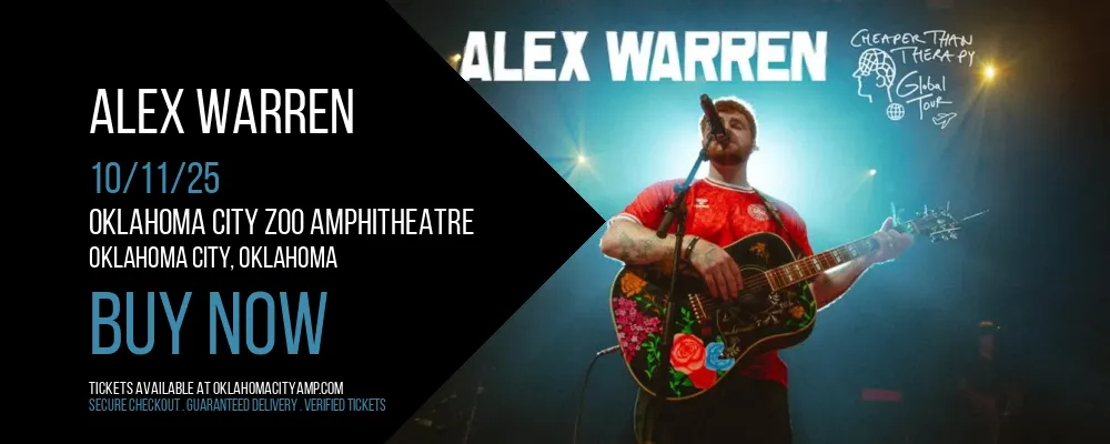 Alex Warren at Oklahoma City Zoo Amphitheatre